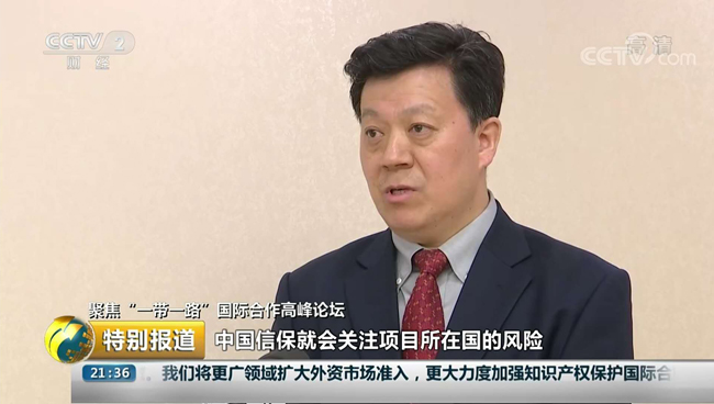 央视财经频道采访王廷科总经理